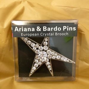 Ariana & Bardo European Crystal Brooch